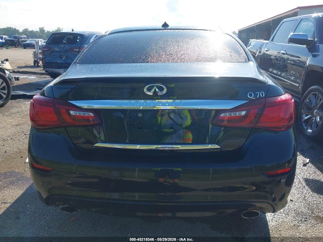 Продаж на аукціоні авто 2018 Infiniti Q70 3.7 Luxe, vin: JN1BY1AP3JM180199, номер лоту: 45219346