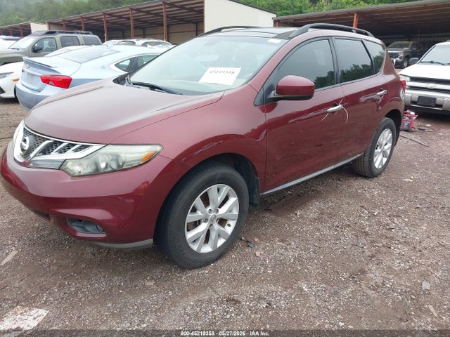 45219358 :رقم المزاد ، JN8AZ1MU0CW116379 vin ، 2012 Nissan Murano Sl مزاد بيع