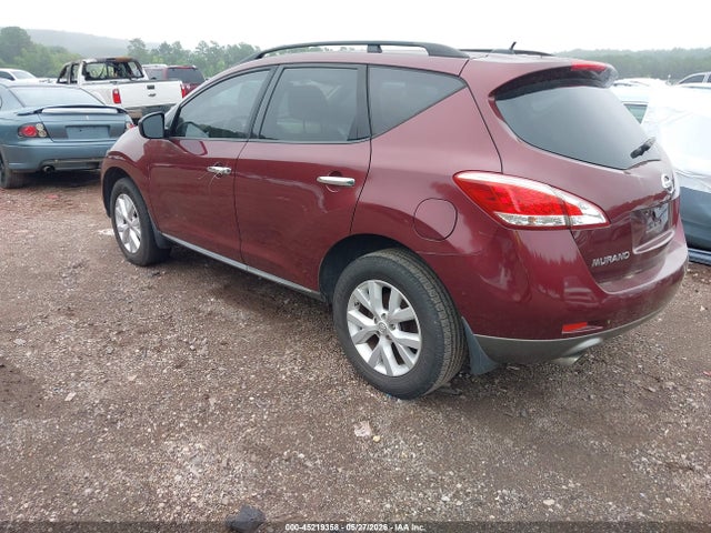 45219358 :رقم المزاد ، JN8AZ1MU0CW116379 vin ، 2012 Nissan Murano Sl مزاد بيع