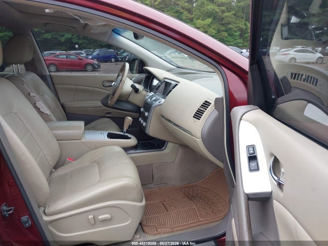 45219358 :رقم المزاد ، JN8AZ1MU0CW116379 vin ، 2012 Nissan Murano Sl مزاد بيع