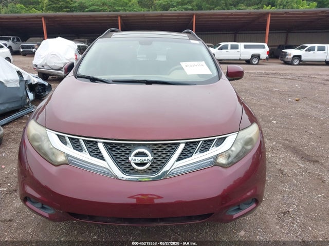 45219358 :رقم المزاد ، JN8AZ1MU0CW116379 vin ، 2012 Nissan Murano Sl مزاد بيع