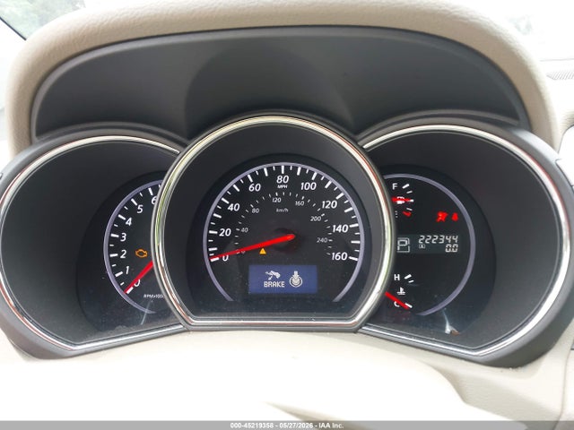 45219358 :رقم المزاد ، JN8AZ1MU0CW116379 vin ، 2012 Nissan Murano Sl مزاد بيع