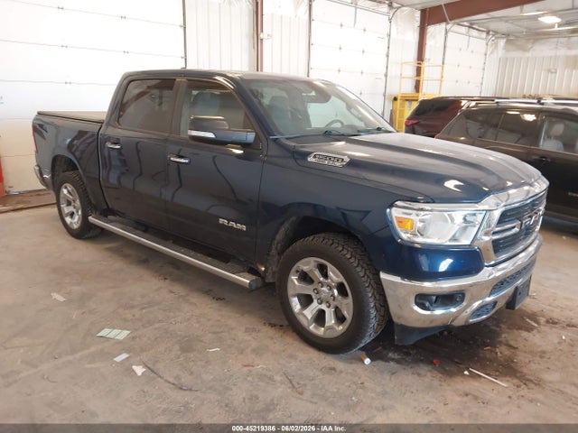 Продажа на аукционе авто 2019 Ram 1500 Big Horn/lone Star  4x4 5'7 Box, vin: 1C6SRFFT1KN895434, номер лота: 45219386