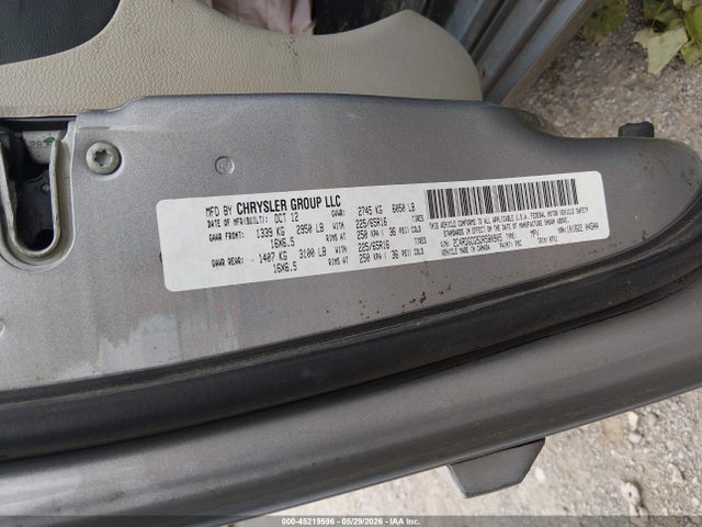 Продажа на аукционе авто 2013 Dodge Grand Caravan Sxt, vin: 2C4RDGCG5DR580905, номер лота: 45219596