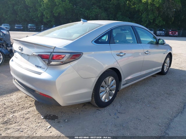 2016 Hyundai Sonata Hybrid Se მანქანა იყიდება აუქციონზე, vin: KMHE24L12GA025882, აუქციონის ნომერი: 45219640