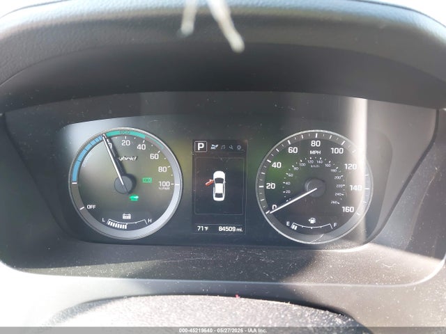 2016 Hyundai Sonata Hybrid Se მანქანა იყიდება აუქციონზე, vin: KMHE24L12GA025882, აუქციონის ნომერი: 45219640