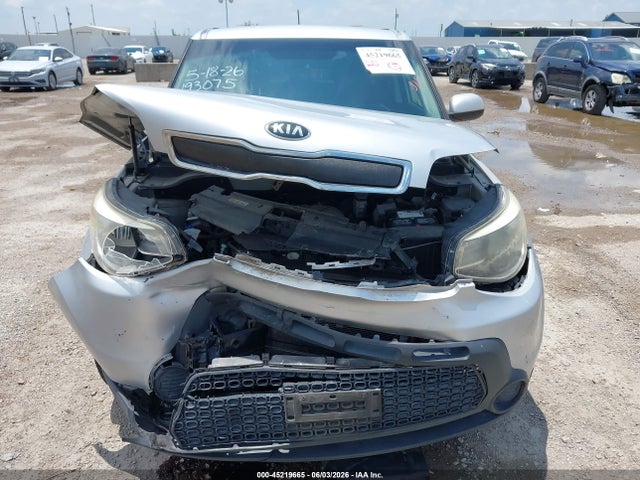 2015 Kia Soul მანქანა იყიდება აუქციონზე, vin: KNDJN2A20F7765985, აუქციონის ნომერი: 45219665
