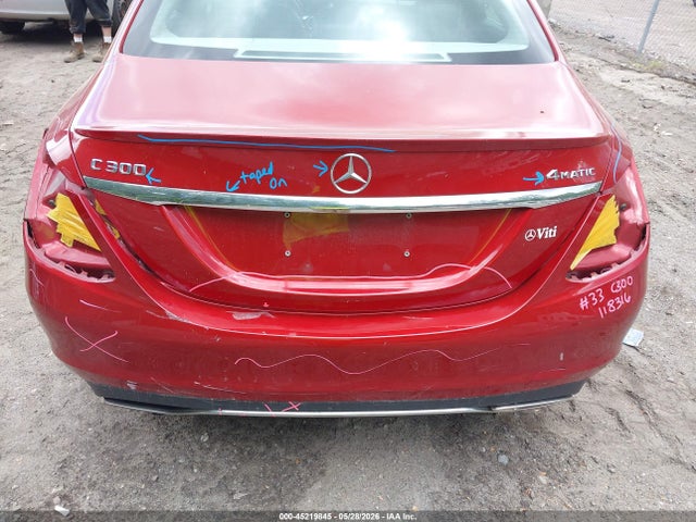 Продажа на аукционе авто 2016 Mercedes-benz C 300 4matic, vin: 55SWF4KB1GU120446, номер лота: 45219845