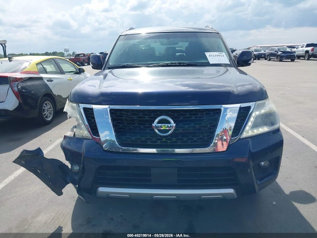 2017 Nissan Armada Sv მანქანა იყიდება აუქციონზე, vin: JN8AY2ND0H9008485, აუქციონის ნომერი: 45219914