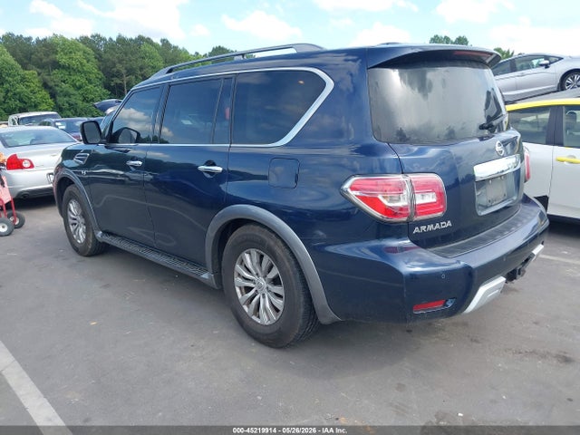 2017 Nissan Armada Sv მანქანა იყიდება აუქციონზე, vin: JN8AY2ND0H9008485, აუქციონის ნომერი: 45219914