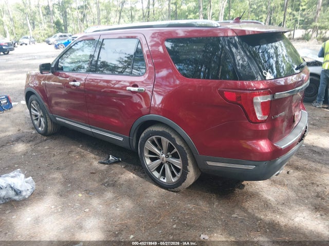 45219949 :رقم المزاد ، 1FM5K7F89JGA27451 vin ، 2018 Ford Explorer Limited مزاد بيع