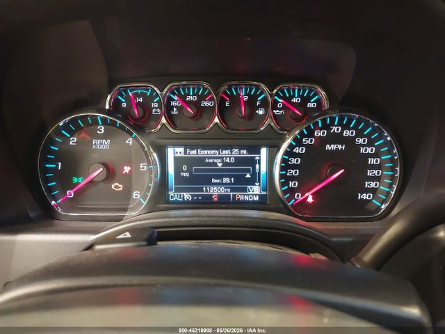 2016 Chevrolet Silverado 1500 1lt მანქანა იყიდება აუქციონზე, vin: 3GCUKREC8GG206563, აუქციონის ნომერი: 45219988