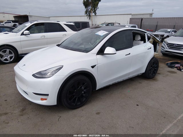 45219991 :رقم المزاد ، 5YJYGDEE6LF055777 vin ، 2020 Tesla Model Y Long Range Dual Motor All-wheel Drive مزاد بيع