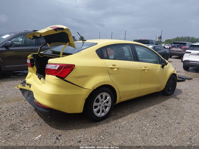 Aukcja sprzedaży 2016 Kia Rio Lx, vin: KNADM4A32G6620973, numer aukcji: 45220000