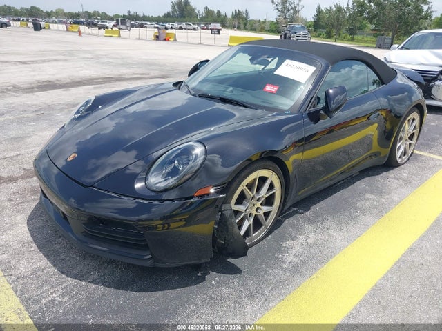 45220058 :رقم المزاد ، WP0CA2A97SS236199 vin ، 2025 Porsche 911 Carrera Cabriolet/carrera T Cabriolet مزاد بيع