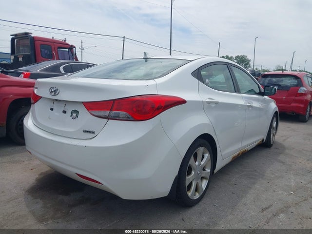 45220078 :رقم المزاد ، 5NPDH4AE5CH132741 vin ، 2012 Hyundai Elantra Limited مزاد بيع