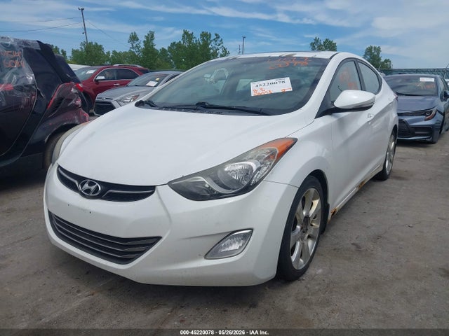 45220078 :رقم المزاد ، 5NPDH4AE5CH132741 vin ، 2012 Hyundai Elantra Limited مزاد بيع