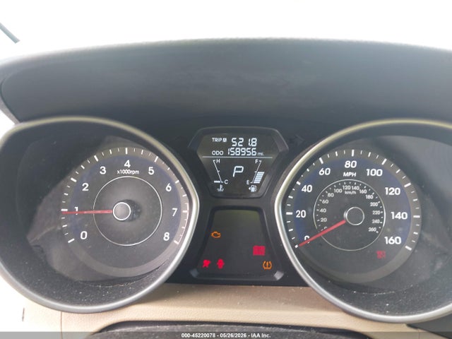 45220078 :رقم المزاد ، 5NPDH4AE5CH132741 vin ، 2012 Hyundai Elantra Limited مزاد بيع