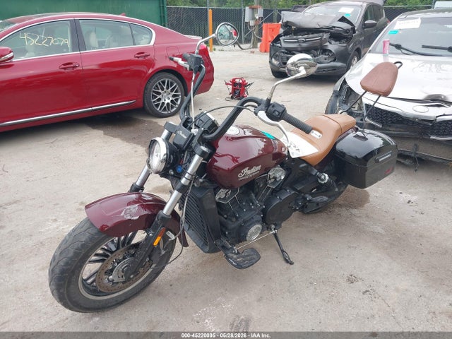 2022 Indian Motorcycle Co. Scout Abs მანქანა იყიდება აუქციონზე, vin: 56KMSA00XN3184235, აუქციონის ნომერი: 45220095