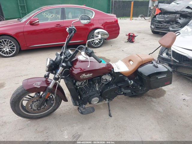 2022 Indian Motorcycle Co. Scout Abs მანქანა იყიდება აუქციონზე, vin: 56KMSA00XN3184235, აუქციონის ნომერი: 45220095