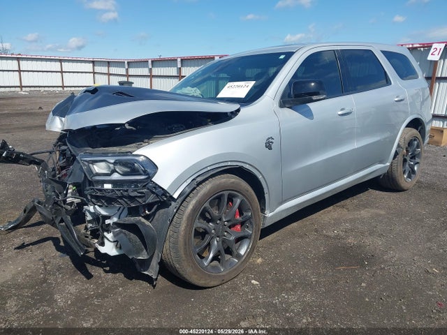 Dodge Durango Srt Hellcat Silver Bullet Awd 2025 1C4SDJH9XSC502778 Image 2