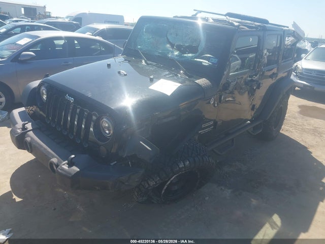 2015 Jeep Wrangler Unlimited Sport მანქანა იყიდება აუქციონზე, vin: 1C4BJWDG9FL742274, აუქციონის ნომერი: 45220136