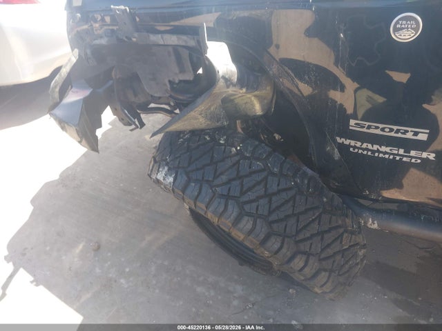 2015 Jeep Wrangler Unlimited Sport მანქანა იყიდება აუქციონზე, vin: 1C4BJWDG9FL742274, აუქციონის ნომერი: 45220136