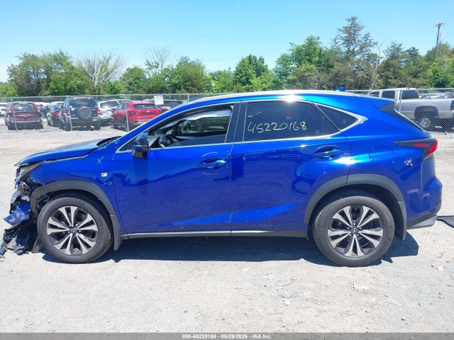 2018 Lexus Nx 300 მანქანა იყიდება აუქციონზე, vin: JTJBARBZ1J2158985, აუქციონის ნომერი: 45220168