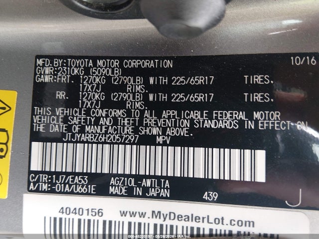 Lexus NX 200T 2017 JTJYARBZ6H2057297 Image 9
