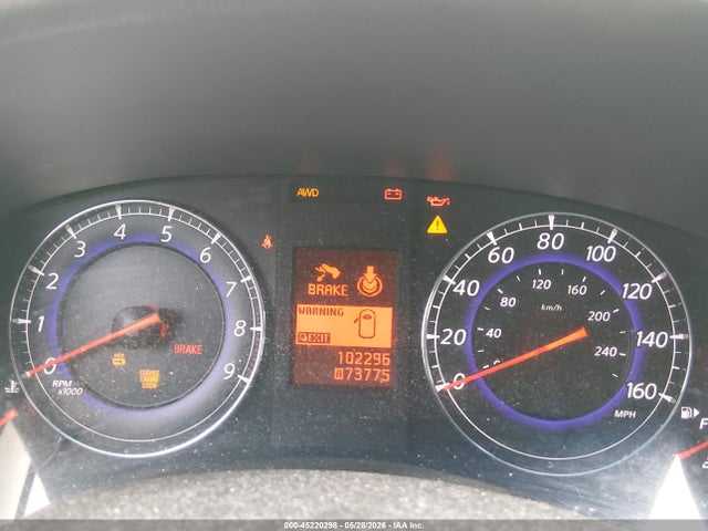 Продажа на аукционе авто 2010 Infiniti Ex35 Journey, vin: JN1AJ0HR1AM753991, номер лота: 45220298
