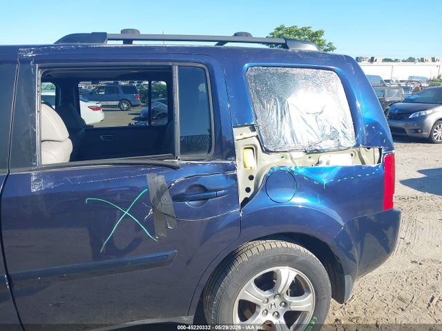 Продажа на аукционе авто 2013 Honda Pilot Ex-l, vin: 5FNYF4H58DB086495, номер лота: 45220332