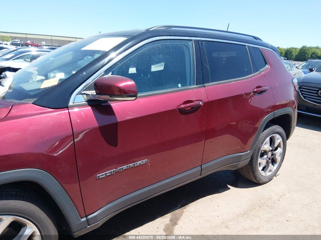 Auction sale of the 2020 Jeep Compass Limited 4x4, vin: 3C4NJDCBXLT255205, lot number: 45220370