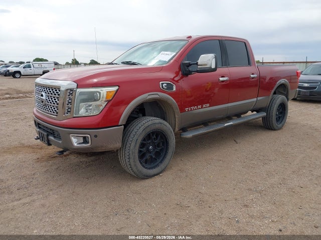 45220527 :رقم المزاد ، 1N6BA1F47GN507266 vin ، 2016 Nissan Titan Xd Platinum Reserve Diesel مزاد بيع