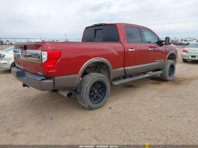 45220527 :رقم المزاد ، 1N6BA1F47GN507266 vin ، 2016 Nissan Titan Xd Platinum Reserve Diesel مزاد بيع