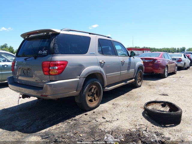 45220543 :رقم المزاد ، 5TDBT48A02S137301 vin ، 2002 Toyota Sequoia Limited V8 مزاد بيع