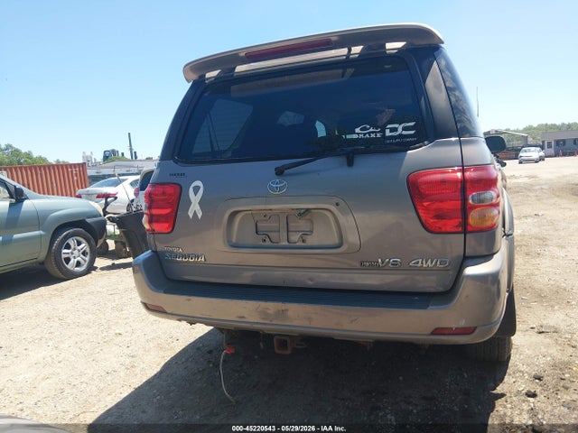 45220543 :رقم المزاد ، 5TDBT48A02S137301 vin ، 2002 Toyota Sequoia Limited V8 مزاد بيع