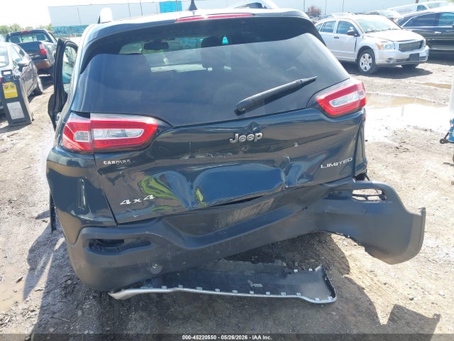 45220550 :رقم المزاد ، 1C4PJMDB7JD609112 vin ، 2018 Jeep Cherokee Limited 4x4 مزاد بيع