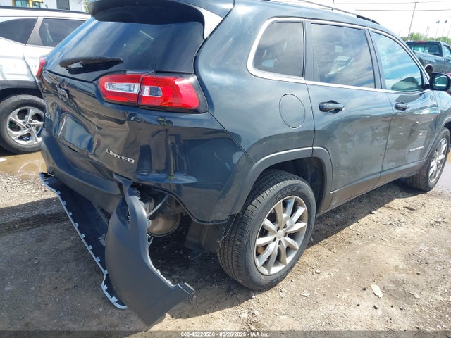 45220550 :رقم المزاد ، 1C4PJMDB7JD609112 vin ، 2018 Jeep Cherokee Limited 4x4 مزاد بيع