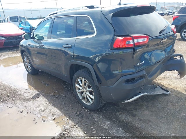 45220550 :رقم المزاد ، 1C4PJMDB7JD609112 vin ، 2018 Jeep Cherokee Limited 4x4 مزاد بيع