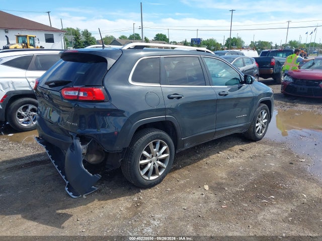 45220550 :رقم المزاد ، 1C4PJMDB7JD609112 vin ، 2018 Jeep Cherokee Limited 4x4 مزاد بيع