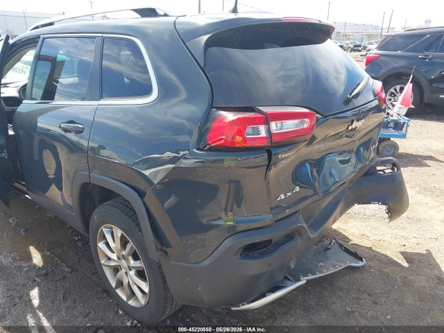 45220550 :رقم المزاد ، 1C4PJMDB7JD609112 vin ، 2018 Jeep Cherokee Limited 4x4 مزاد بيع