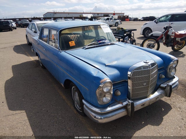 Продаж на аукціоні авто 1963 Mercedes-benz 220, vin: 220S068522, номер лоту: 45220559