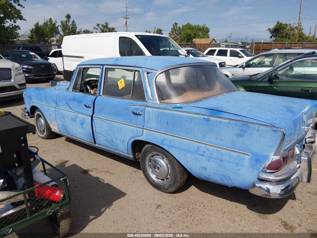 Продаж на аукціоні авто 1963 Mercedes-benz 220, vin: 220S068522, номер лоту: 45220559