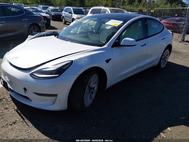 Tesla Model 3 Long Range 2021 5YJ3E1EB7MF990344 Image 2