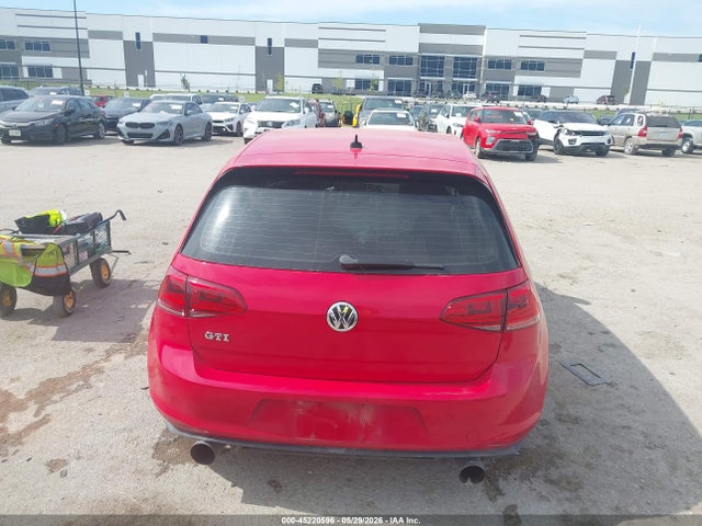 Продажа на аукционе авто 2015 Volkswagen Golf Gti 2.0t S 4-door, vin: 3VW4T7AU6FM091166, номер лота: 45220596
