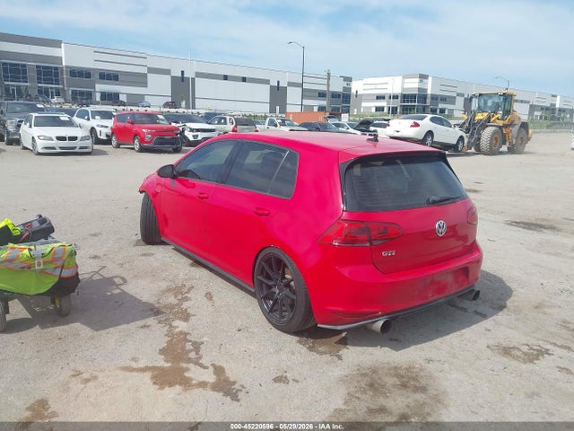 Продажа на аукционе авто 2015 Volkswagen Golf Gti 2.0t S 4-door, vin: 3VW4T7AU6FM091166, номер лота: 45220596