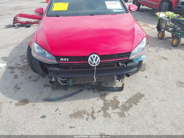 Продажа на аукционе авто 2015 Volkswagen Golf Gti 2.0t S 4-door, vin: 3VW4T7AU6FM091166, номер лота: 45220596