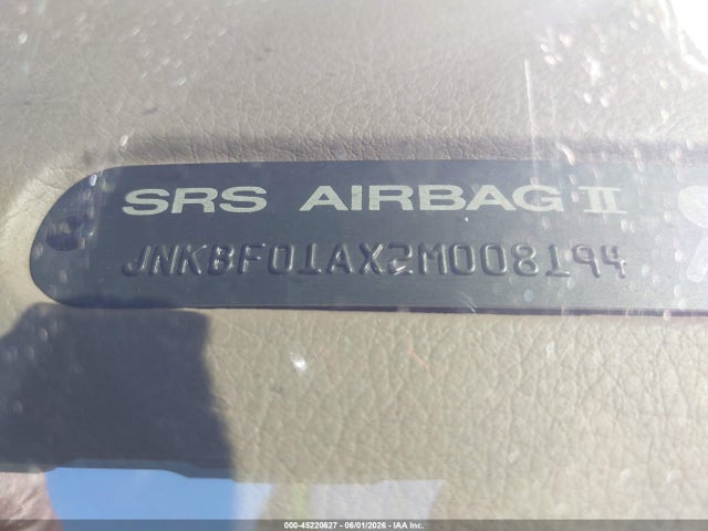 Продаж на аукціоні авто 2002 Infiniti Q45 Luxury, vin: JNKBF01AX2M08194, номер лоту: 45220627