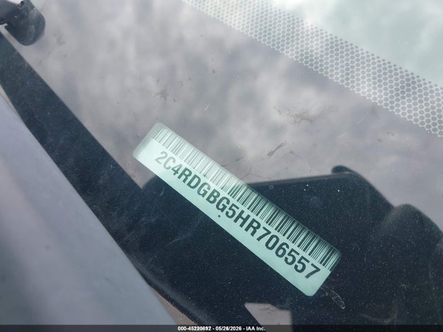 Aukcja sprzedaży 2017 Dodge Grand Caravan Se, vin: 2C4RDGBG5HR706557, numer aukcji: 45220692