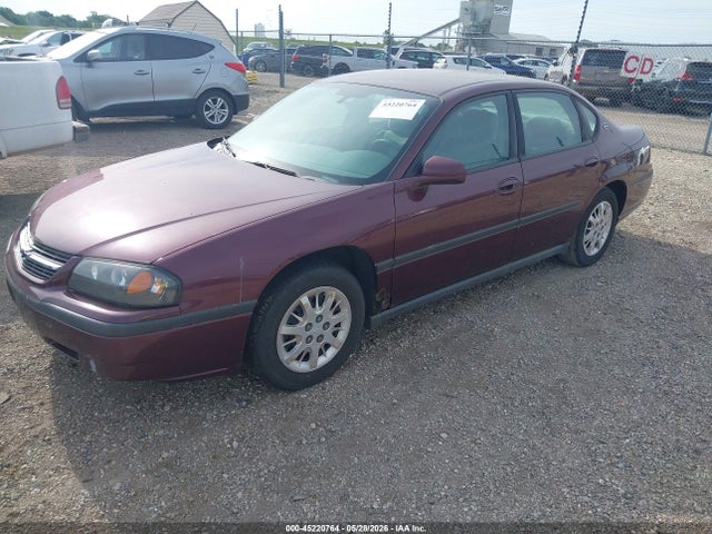 2004 Chevrolet Impala მანქანა იყიდება აუქციონზე, vin: 2G1WF52E749453096, აუქციონის ნომერი: 45220764